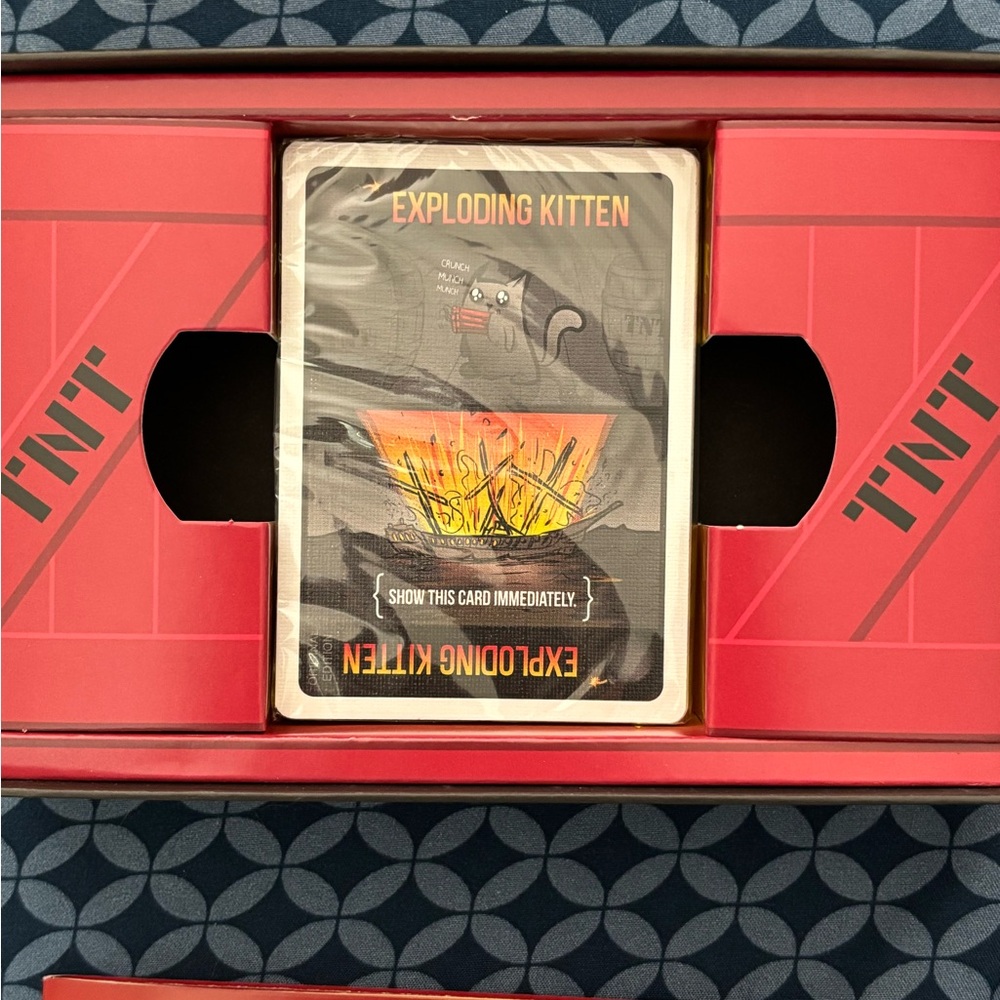 NEW Exploding Kittens Original Edition Card Game - Red - Picture 7 of 8